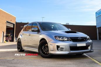 SUBARU IMPREZA RPF1 MATTE BLACK